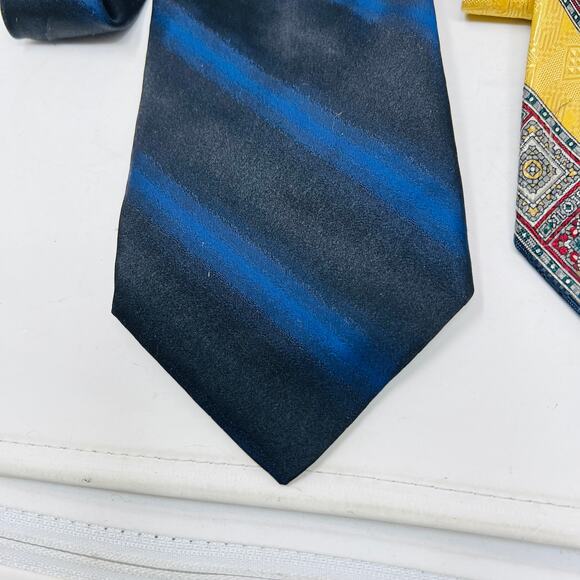 NEW! Bundle Silk Ties J Crew Barbara Blank yApre Handmade - Picture 3 of 8